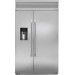 GE Monogram ZISP480DKSS 48 Inch Built-in Side-by-Side Refrigerator 